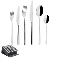 Abert Ergo Cutlery Set In Stainless Steel Set of 75 Pcs