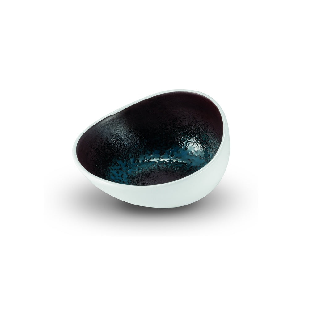 13x12 cm - Le Coq Estia Coupe Oblique En Porcellaine Set 6 Pcs