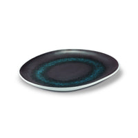 30x26 cm Le Coq Estia Plateau de Présentation Ovale en Porcelaine Set 3 Pcs