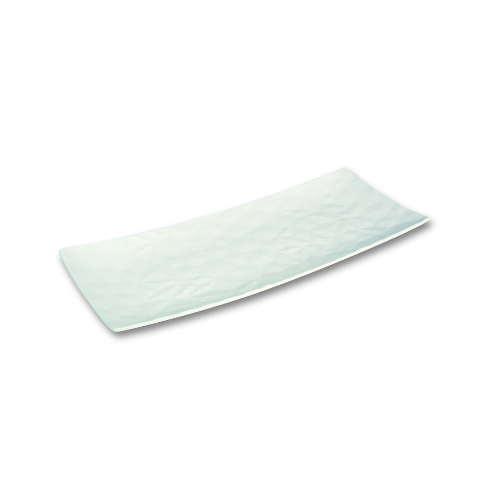 20.5x7.5 cm - Le Coq Hesperis Plateau de Présentation Rectangulaire En Porcelaine Set 6 Pcs