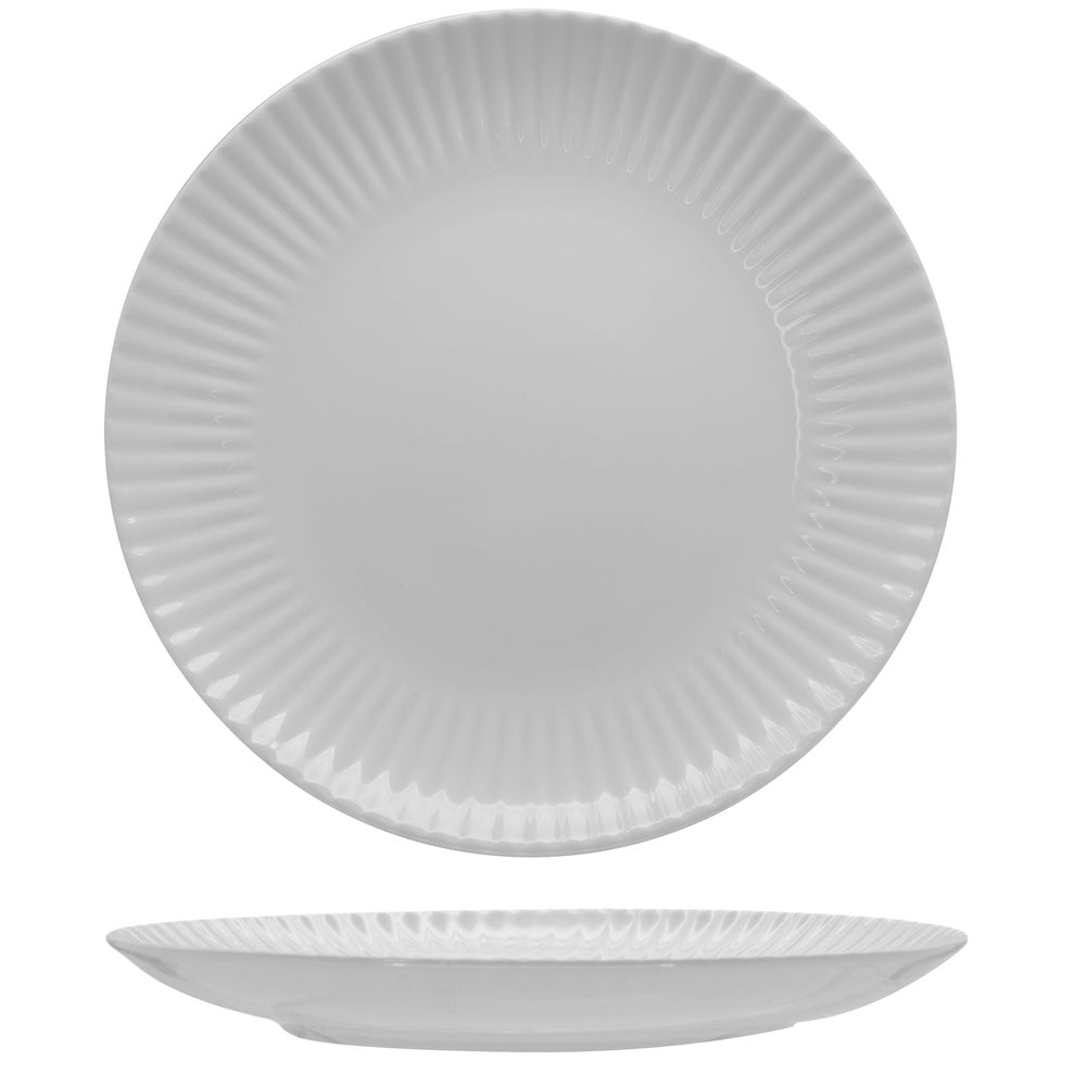 Lubiana Daisy Plato Plano Coupe En Porcelana - Set 6 Pz