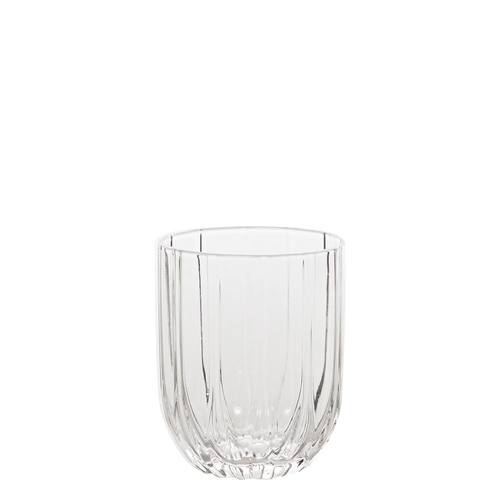38.5 cl - Zafferano Margherita Wasserglas aus Glas - Set mit 4 Stück