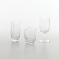 40 cl - Zafferano Margherita Softdrinkglas aus Glas - Set mit 4 Stück