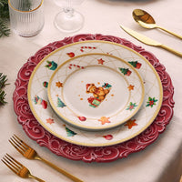Tognana Olimpia Christmas Fairy Tale Kerstservies In Porselein Set van 18 St.