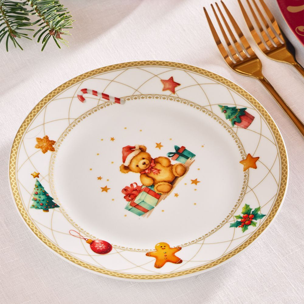 Tognana Olimpia Christmas Fairy Tale Kerstservies In Porselein Set van 18 St.