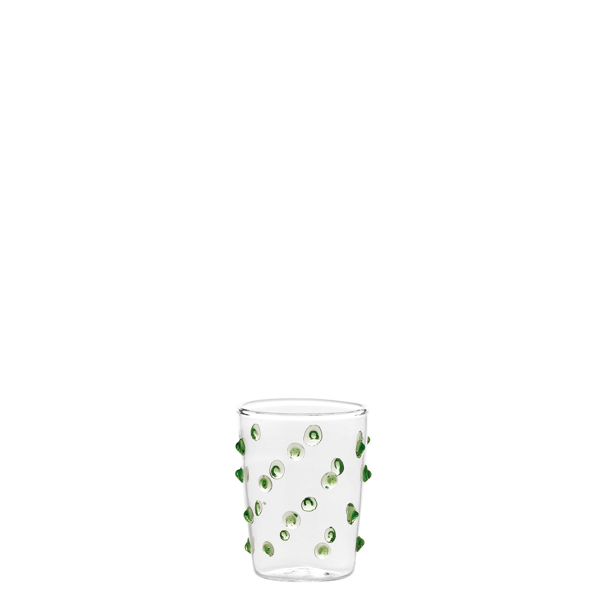 9.5 cl - Zafferano Party Junior Verre À Liqueur Café Fait Main En Verre Borosilicate Set 6 Pz