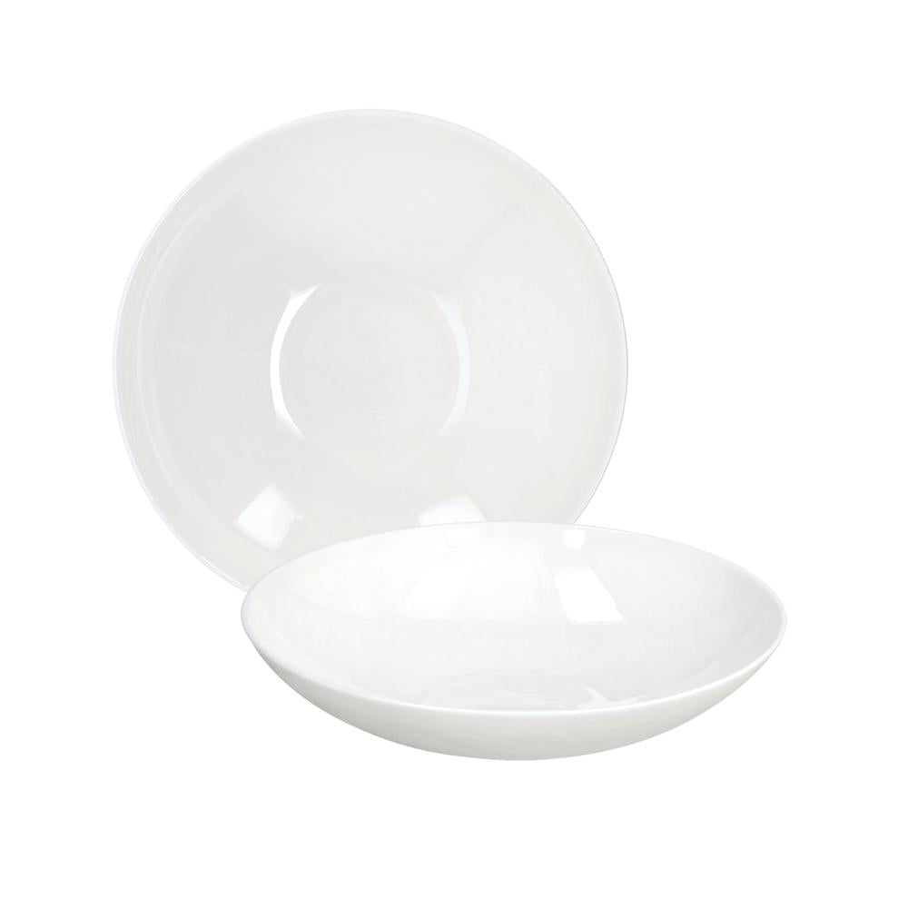 21.2 cm - Tognana Silk Deep Plate In Porcelain Bone China Set 6 Pcs