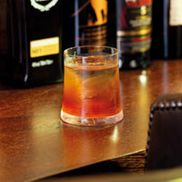28 cl - Zafferano Sam Vaso de Cóctel Old Fashioned en Vidrio - Set de 4 Pzs