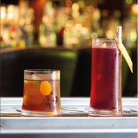 37.5 cl - Zafferano Sam Vaso de Cóctel Highball en Vidrio - Set de 4 Pzs
