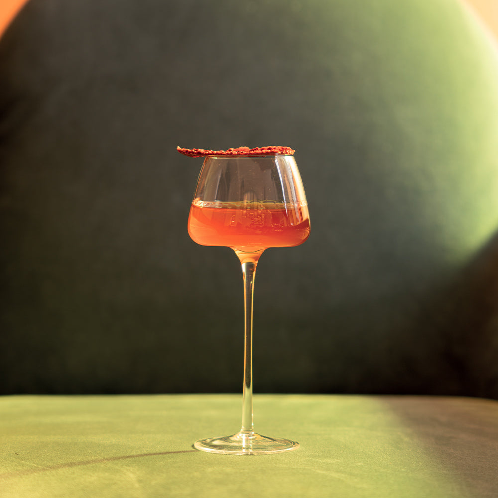 15 cl - Zafferano Sam Copa Cocktail Nick & Nora En Vidrio Set de 4 Pzas