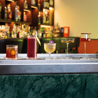 15 cl - Zafferano Sam Copa Cocktail Nick & Nora En Vidrio Set de 4 Pzas