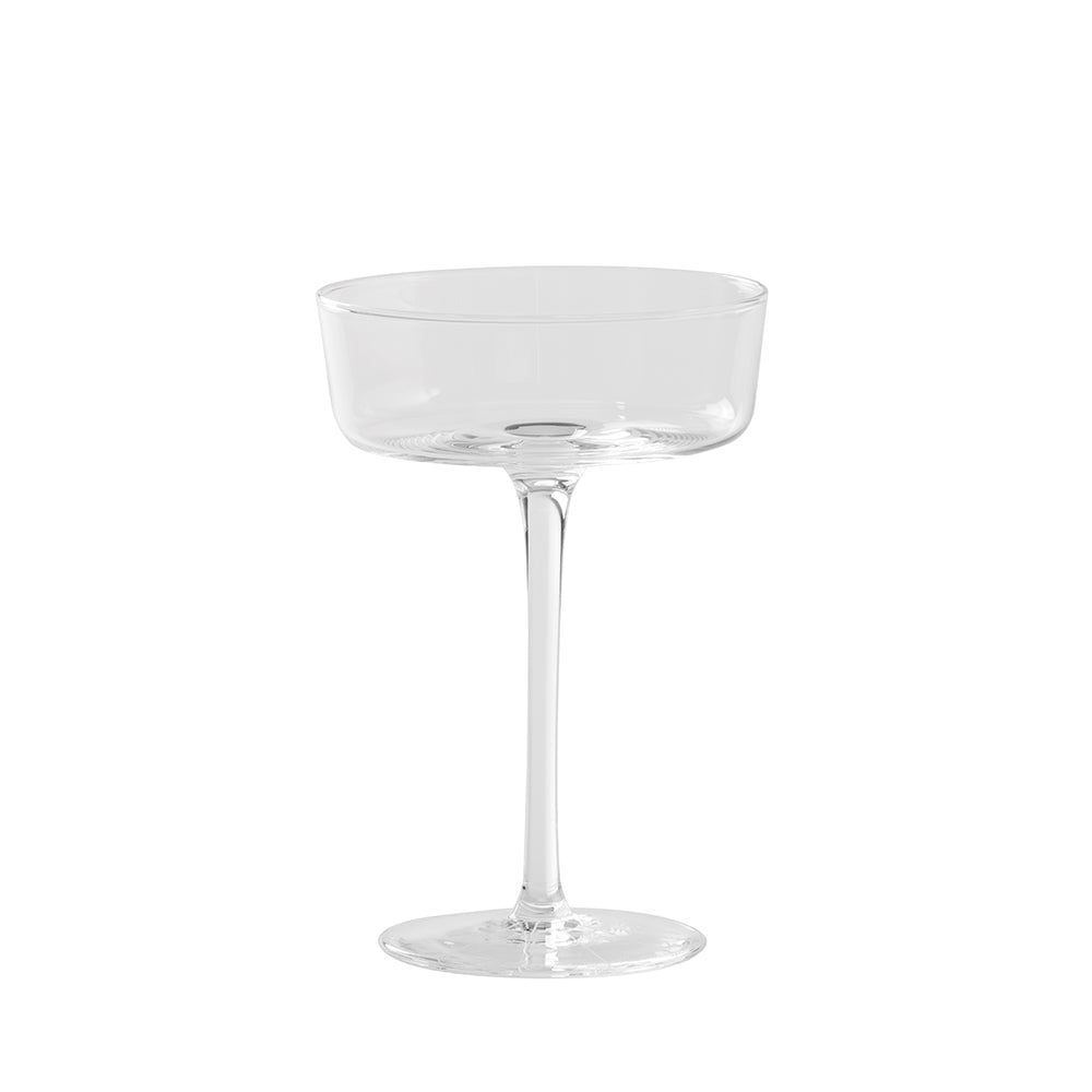 16 cl - Zafferano Sam Copa Cocktail Martini En Vidrio Set de 4 Pzas