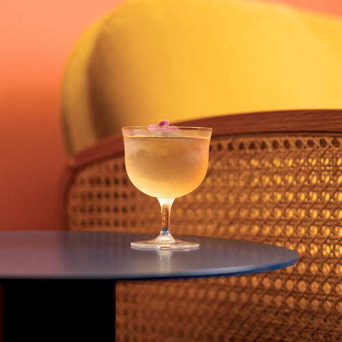 23 cl - Zafferano Sam Fizz-Cocktailglas Aus Glas Set mit 4 Stück