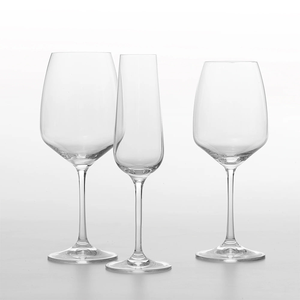 45 cl - Zafferano Scaligero Calice Vino Bianco In Vetro - Set 6 Pz