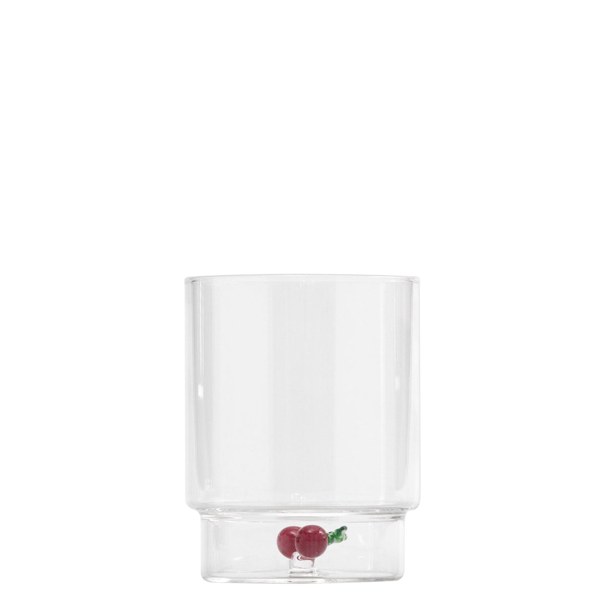 35 cl - Zafferano Teca Frutta Bicchiere Acqua In Vetro Set 6 Pz