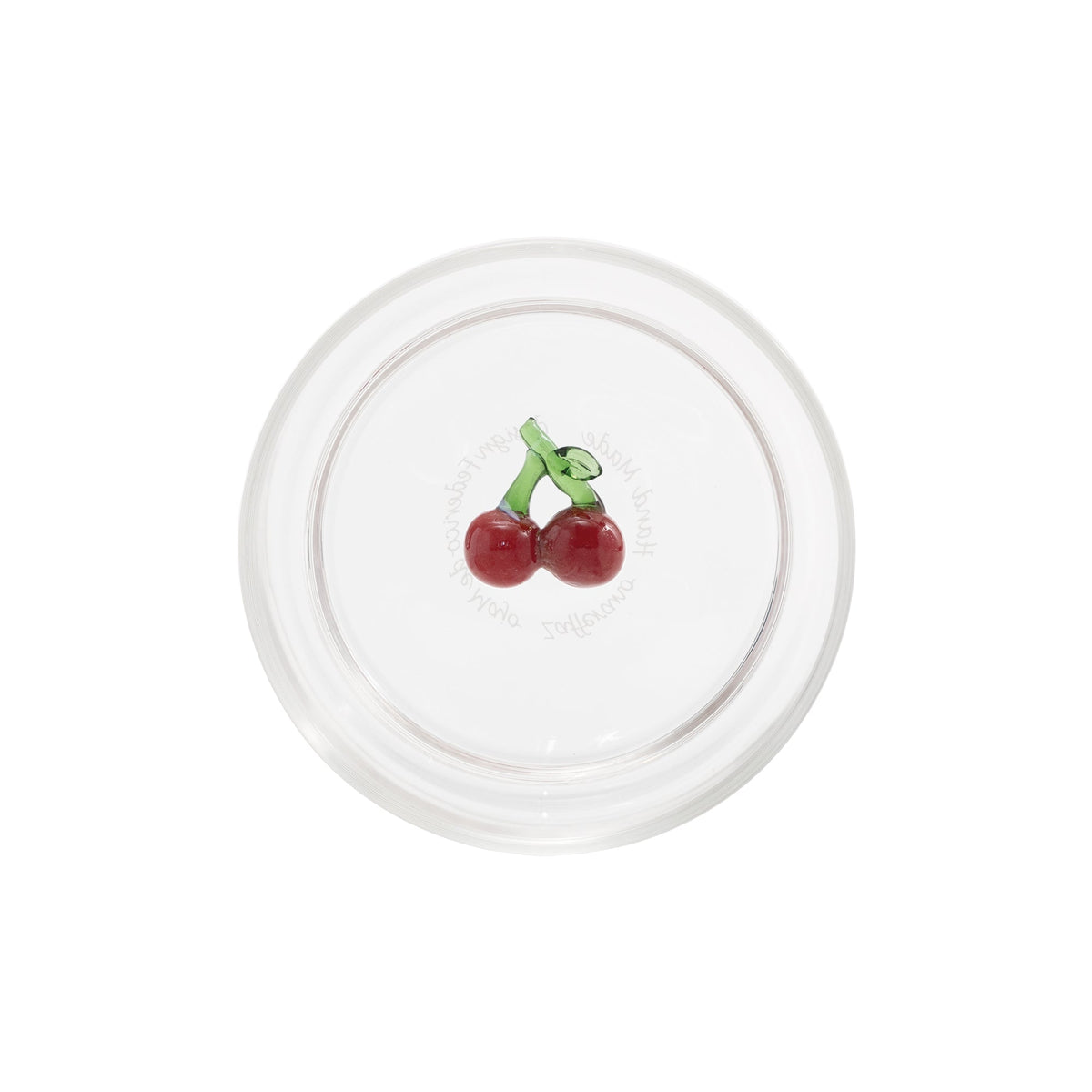 35 cl - Zafferano Teca Frutta Bicchiere Acqua In Vetro Set 6 Pz