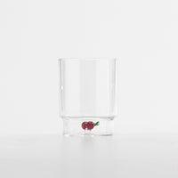35 cl - Zafferano Teca Frutta Bicchiere Acqua In Vetro Set 6 Pz