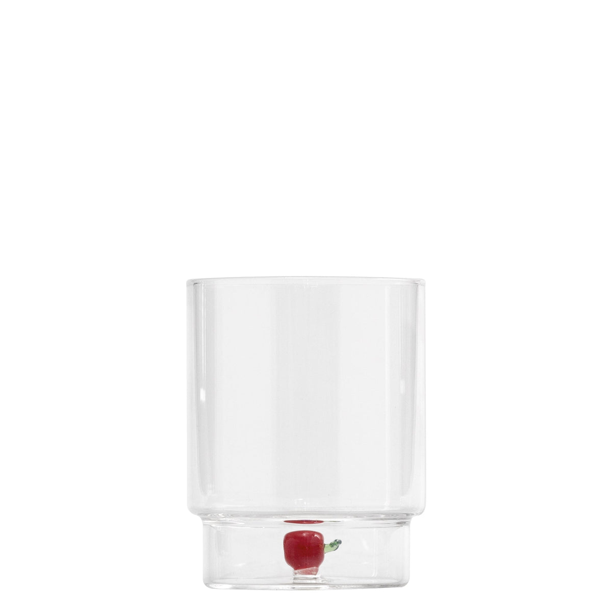 35 cl - Zafferano Teca Frutta Bicchiere Acqua In Vetro Set 6 Pz
