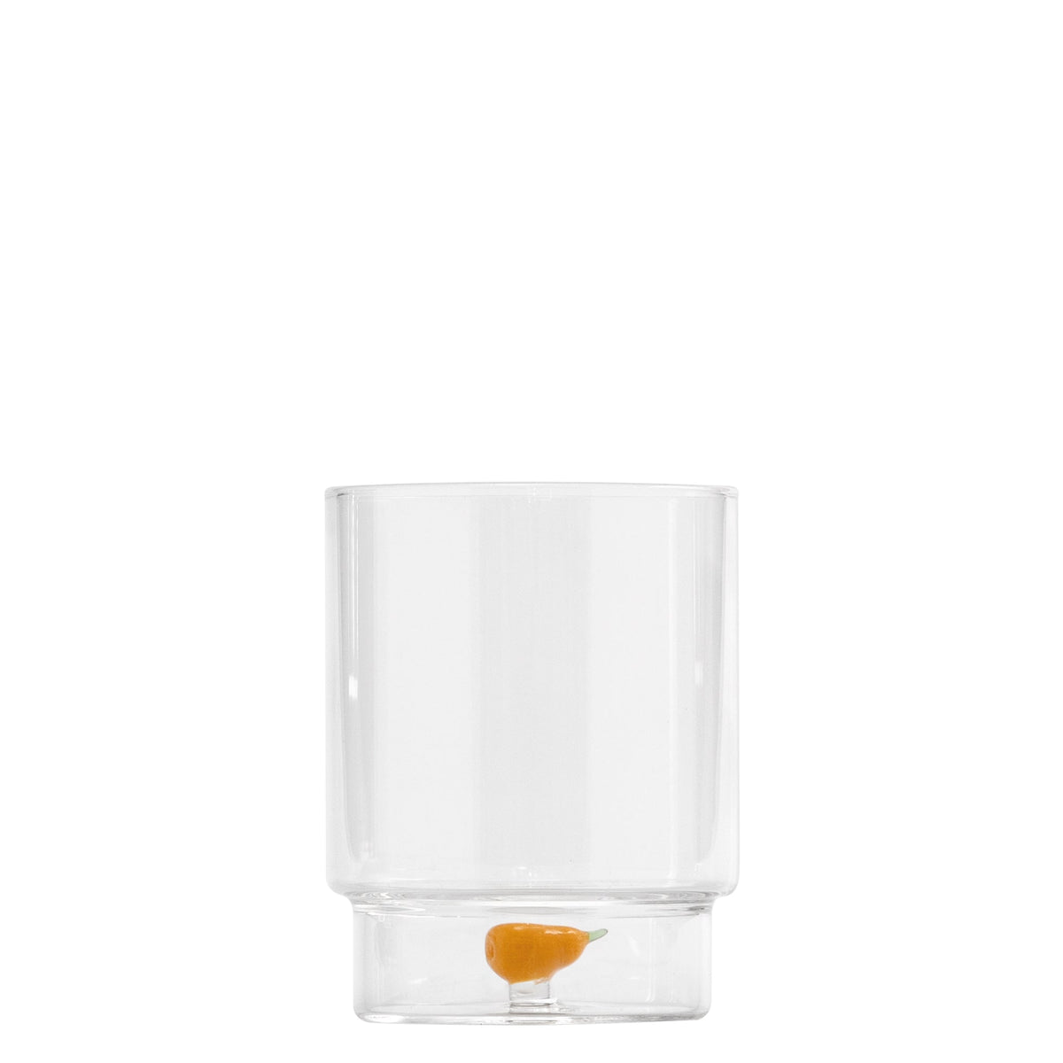 35 cl - Zafferano Teca Frutta Bicchiere Acqua In Vetro Set 6 Pz