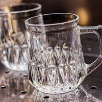 55 cl - Rastal Teku Mug Chope à Bière en Verre - Lot de 6 Pcs