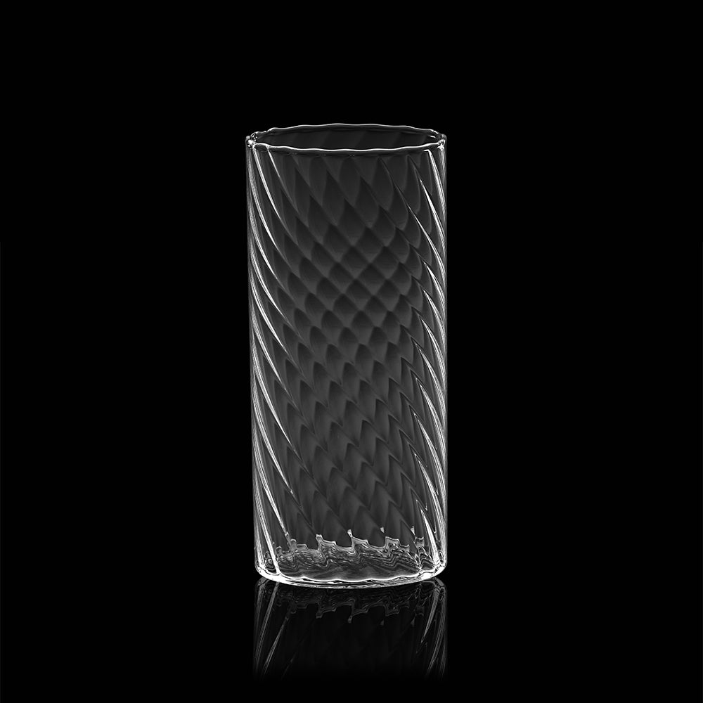 45 cl - Italesse Twist Cocktail highballglas mondgeblazen van borosilicaatglas  - Set van 6 st