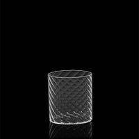 32 cl Italesse Twist Vaso Cóctel Tumbler Soplado a Boca en Vidrio Borosilicato Set 6 Pzs