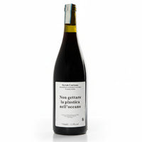 Non Gettare La Plastica Nell'Oceano Syrah Cortona DOC 2022 - Caravanserraglio