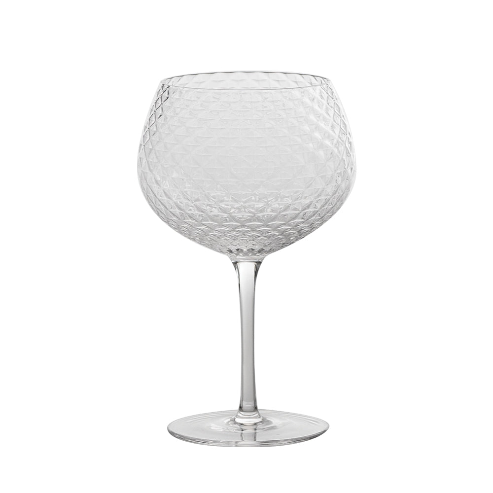 30 cl - Zafferano Veneziano Mixology Ballon XL Gin and Tonic Glass in Glass Set of 2 Pcs