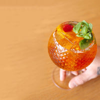 30 cl - Zafferano Veneziano Mixology Ballon XL Gin and Tonic Glass in Glass Set of 2 Pcs