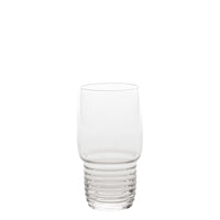 33 cl - Zafferano Righe Bicchiere Whisky Rocks In Vetro - Set 4 Pz