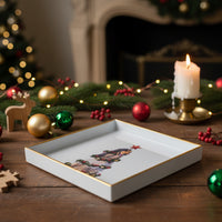 20x20 cm - WD Lifestyle Mykonos Catch-All Tray in Plastic