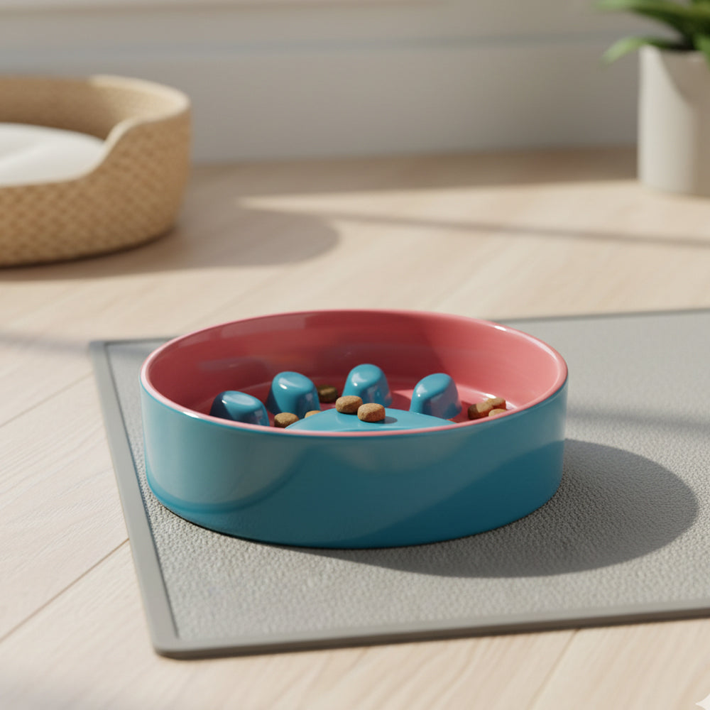 16 cm - WD Lifestyle Wellington Gamelle pour animaux en grès