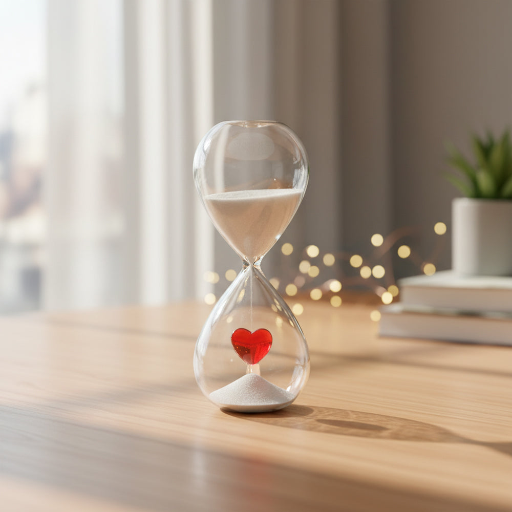 WD Lifestyle Monterey 15-Minute Hourglass In Borosilicate Glass