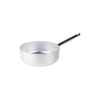 Agnelli Alluminio 3mm Professionale Shallow Casserole with Tubular Stainless Handle
