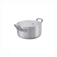 Agnelli 1932 Service De Table Casserole Haute Monoportion En Aluminium Avec Anses 1907 En Acier Inoxydable