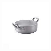 Agnelli 1932 Table Service Low Single-Serve Casserole In Aluminum With 1907 Handles In Stainless Steel