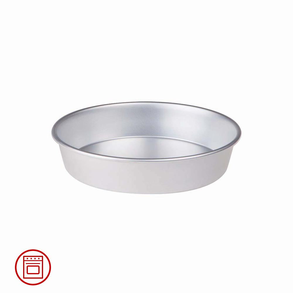 Agnelli Pasticceria & Pizza 6 cm High Conical Cake Pan with Rim in Aluminum