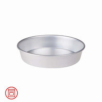 Agnelli Pasticceria & Pizza 6 cm High Conical Cake Pan with Rim in Aluminum